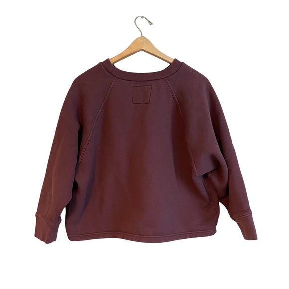Madewell MWL Betterterry Henley Sweatshirt - Picture 4 of 4
